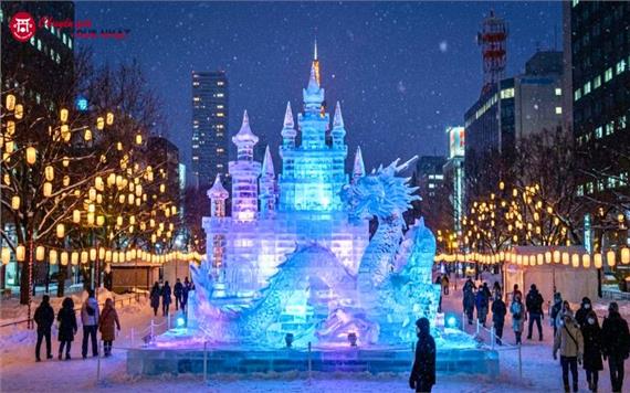[HCM] Tour Nhật Bản Đón Tết Đinh Mùi Tại Lễ Hội Tuyết Hokkaido
